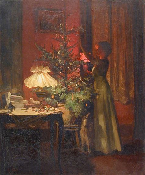 antique christmas paintings|famous christmas images.